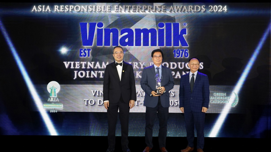 Vinamilk được vinh danh tại Giải thưởng Doanh nghiệp trách nhiệm châu Á
