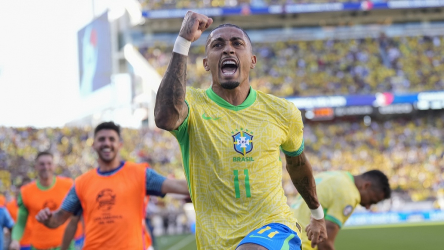 Kết quả Copa America 2024 hôm nay 3/7: Brazil gặp Uruguay ở tứ kết