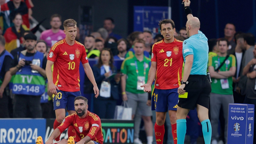 Tây Ban Nha tổn thất lực lượng nghiêm trọng ở bán kết EURO 2024