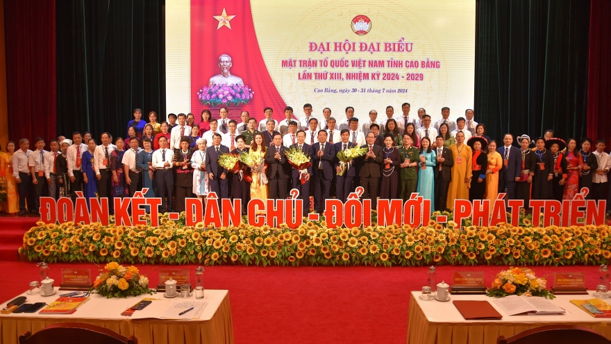 Ông Vũ Đình Quang tái cử Chủ tịch Ủy ban MTTQ Việt Nam tỉnh Cao Bằng