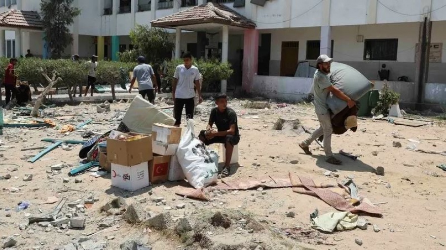 Israel không kích trường học tại Gaza khiến ít nhất 30 người thiệt mạng