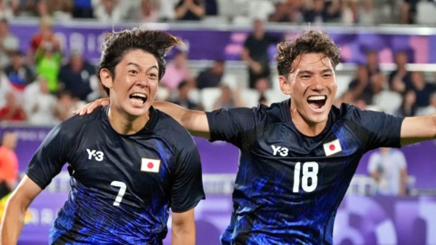 Kết quả bóng đá Olympic 2024: Nhật Bản, Tây Ban Nha vào tứ kết sớm