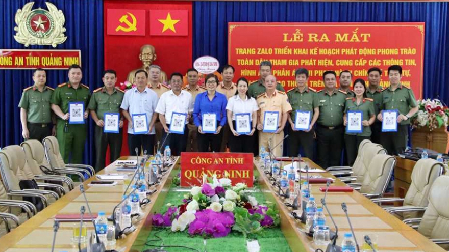 Công an Quảng Ninh tiếp nhận phản ánh của người dân về giao thông qua Zalo