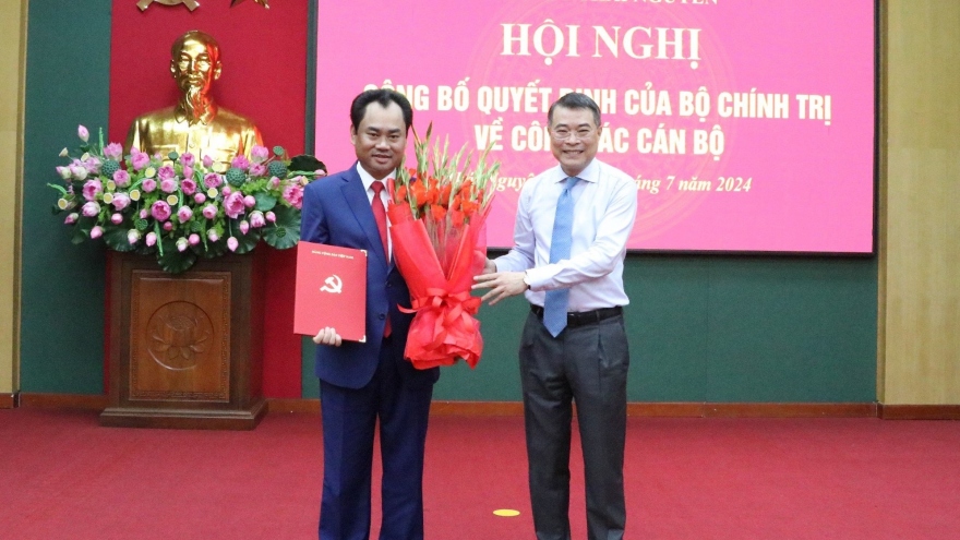 Ông Trịnh Việt Hùng giữ chức Bí thư Tỉnh ủy Thái Nguyên nhiệm kỳ 2020 - 2025