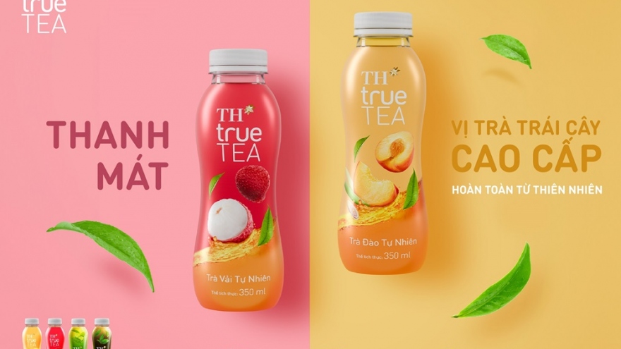 TH true TEA ra mắt 2 sản phẩm mới: Thanh mát vị trà trái cây cao cấp