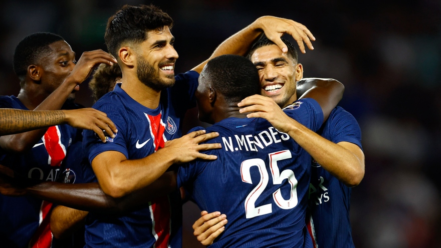 Kết quả bóng đá hôm nay 24/8: PSG "chơi tennis" trước Montpellier