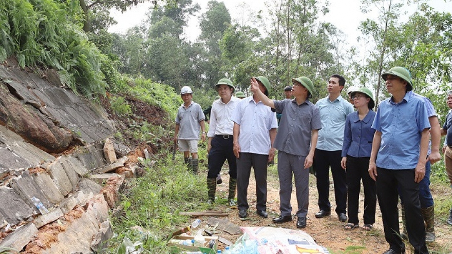 Bắc Giang công bố tình huống khẩn cấp sự cố sạt lở núi Y Sơn