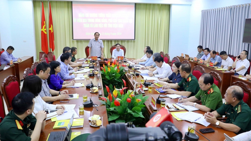 Phó Chủ tịch Quốc hội Trần Quang Phương làm việc với lãnh đạo tỉnh Điện Biên