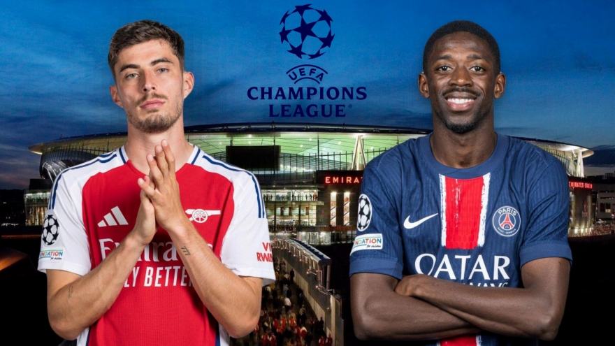 Dự đoán kết quả, đội hình xuất phát trận Arsenal vs PSG