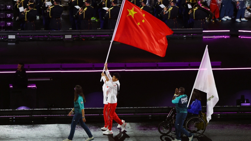 Bế mạc Paralympic Paris 2024: Đoàn Trung Quốc áp đảo số HCV