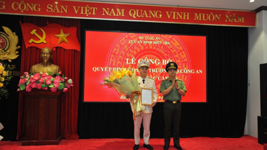 Bổ nhiệm Phó Cục trưởng Cục An ninh điều tra, Bộ Công an