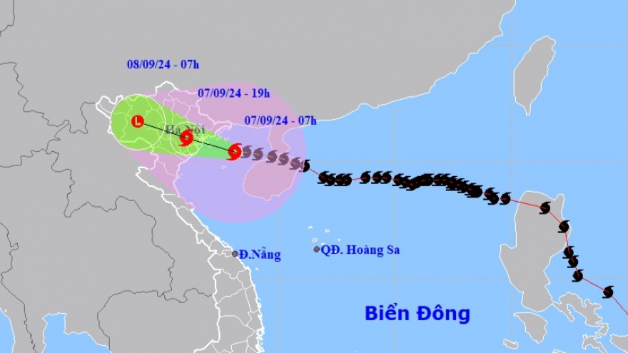 Người dân một số tỉnh ven biển tuyệt đối không ra ngoài khi bão số 3 đổ bộ