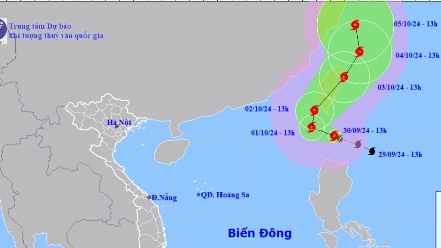 Bão Krathon giật trên cấp 17 có khả năng đi vào Biển Đông