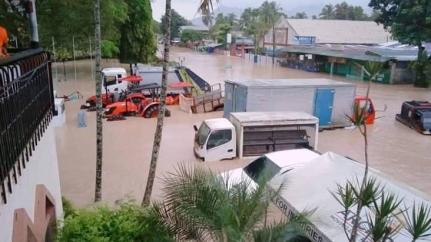 Thêm một cơn bão dự kiến đổ bộ vào Philippines đêm mai