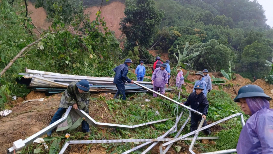 Việc tìm kiếm cứu nạn tại Km49, Quốc lộ 2 địa bàn Hà Giang gặp nhiều khó khăn