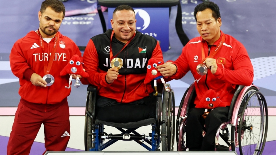 Lê Văn Công viết tâm thư xúc động sau khi giành HCĐ tại Paralympic 2024