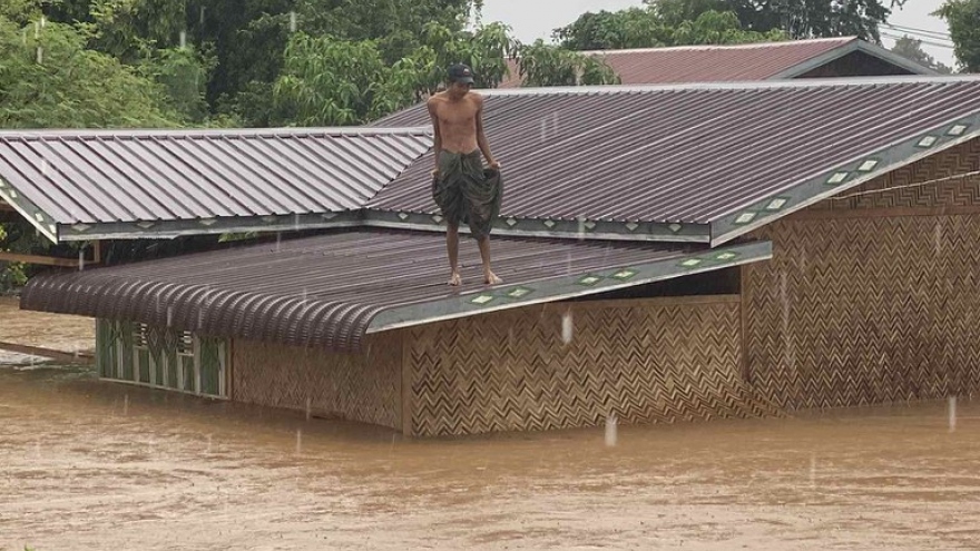 Hoàn lưu bão Yagi tiếp tục gây mưa lũ, sạt lở nhiều khu vực ở Myanmar và Thái Lan