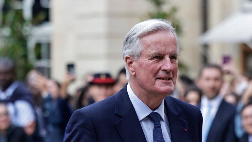 Tổng thống Pháp Macron chỉ định ông Michel Barnier làm Thủ tướng mới