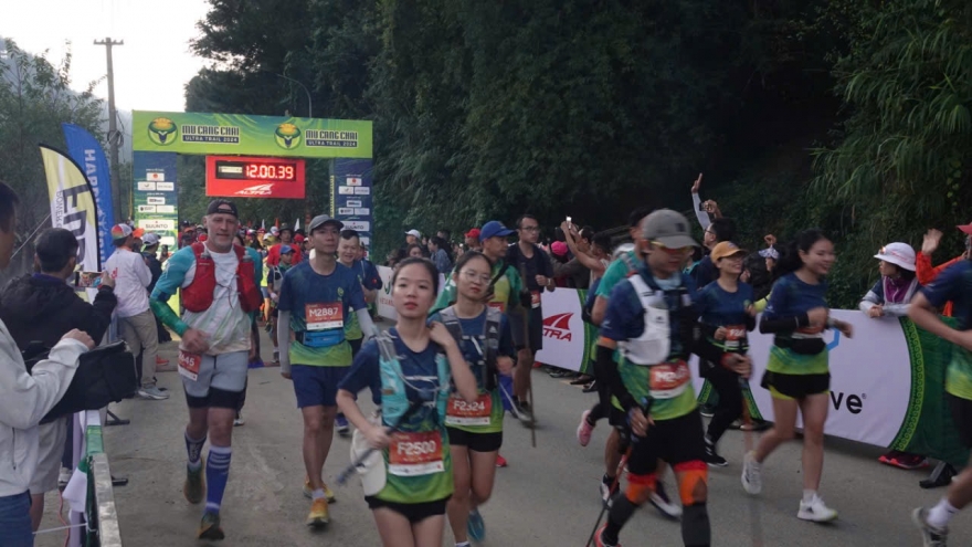 Gần 1.500 VĐV dự giải Marathon Mu Cang Chai Trail 2024