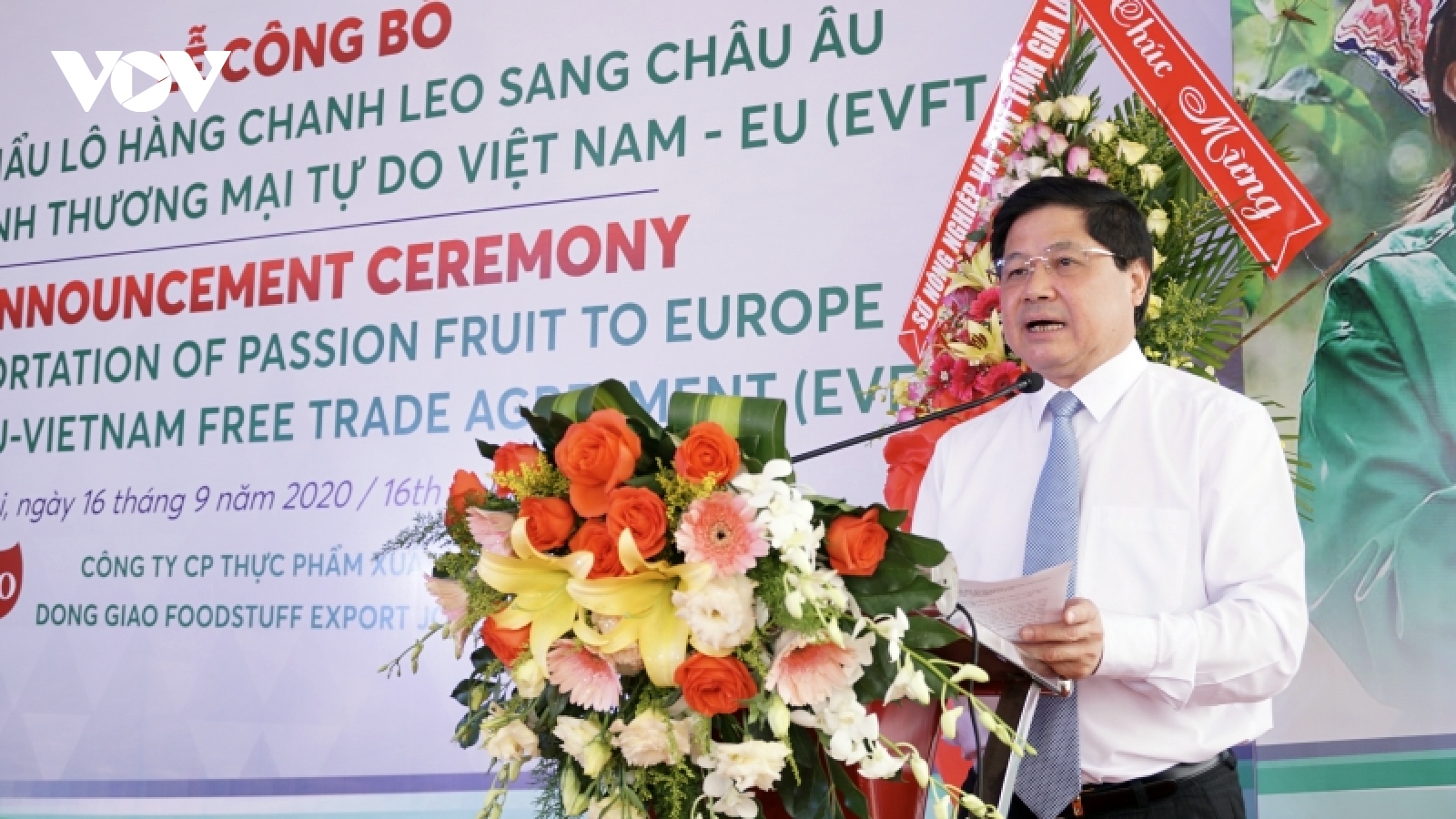 Gia Lai xuất khẩu lô chanh leo đầu tiên theo Hiệp định EVFTA sang EU