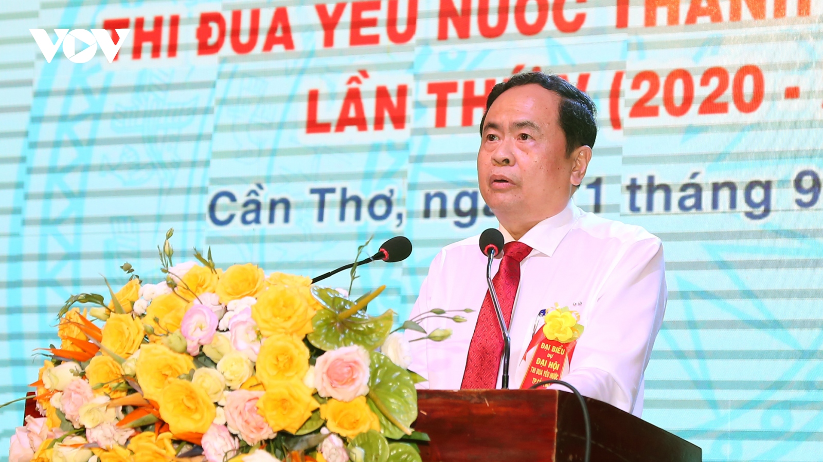 Chủ tịch MTTQ Việt Nam dự Đại hội thi đua yêu nước TP Cần Thơ