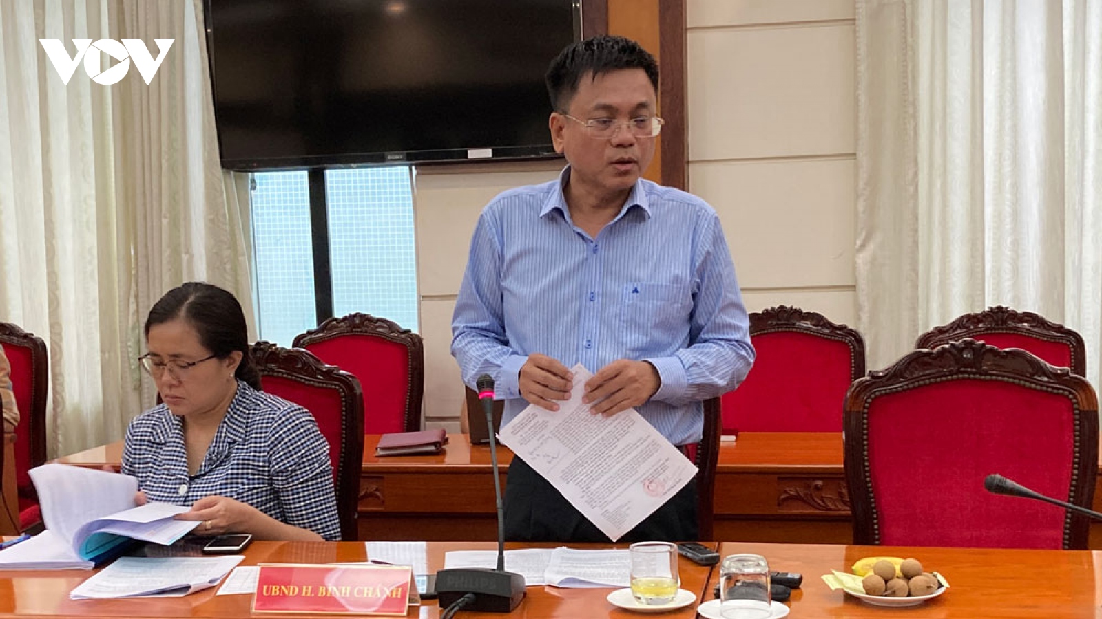Huyện Bình Chánh, TP HCM giao hồ sơ Dự án của Công ty Phi Long cho công an