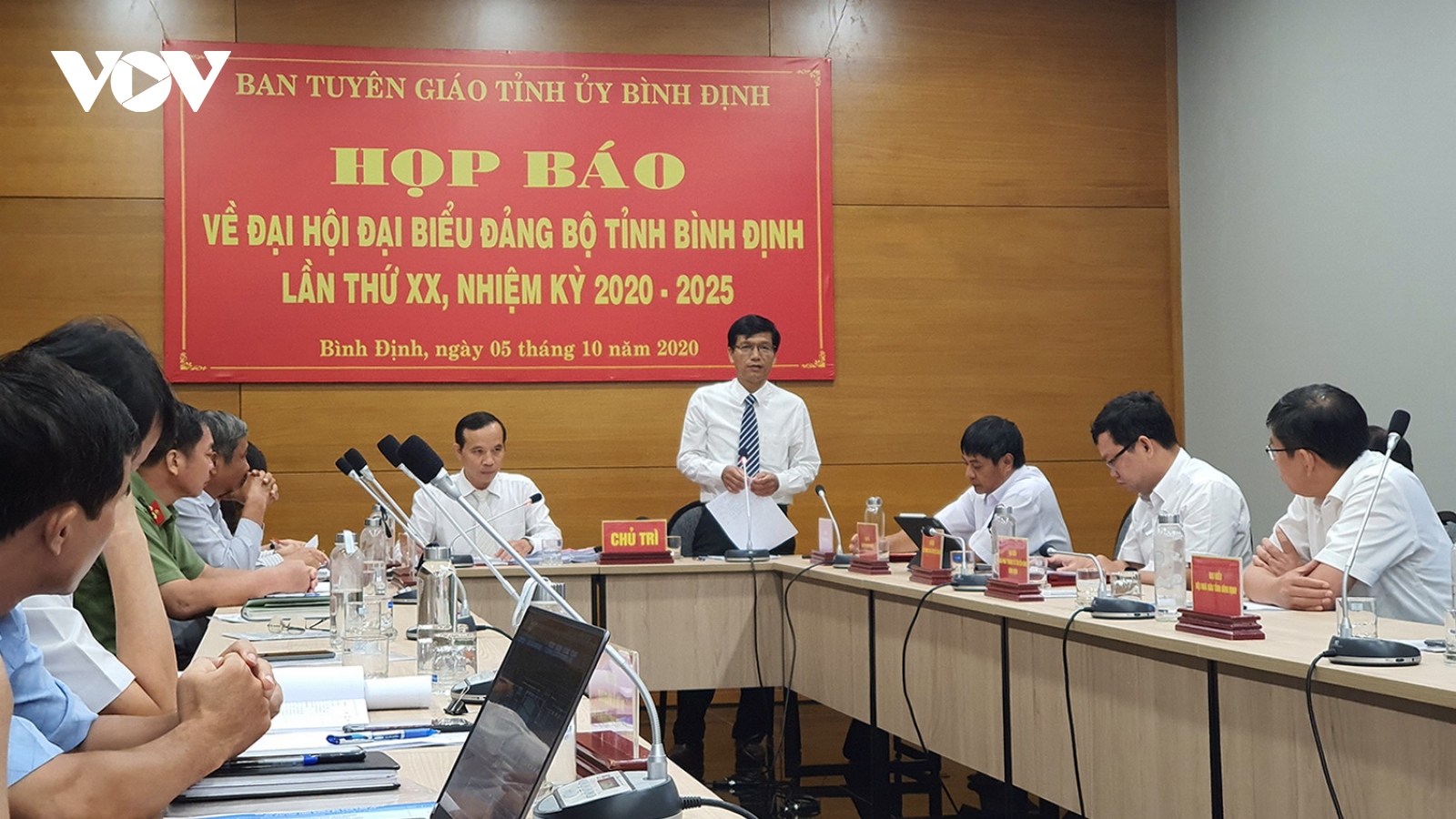 Bình Định: Chuẩn bị chu đáo Báo cáo Chính trị Đại hội Đảng bộ tỉnh lần thứ XX