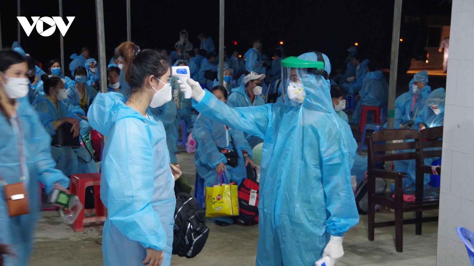 Sóc Trăng tiếp nhận và cách ly y tế 176 người Việt Nam từ Đài Loan trở về