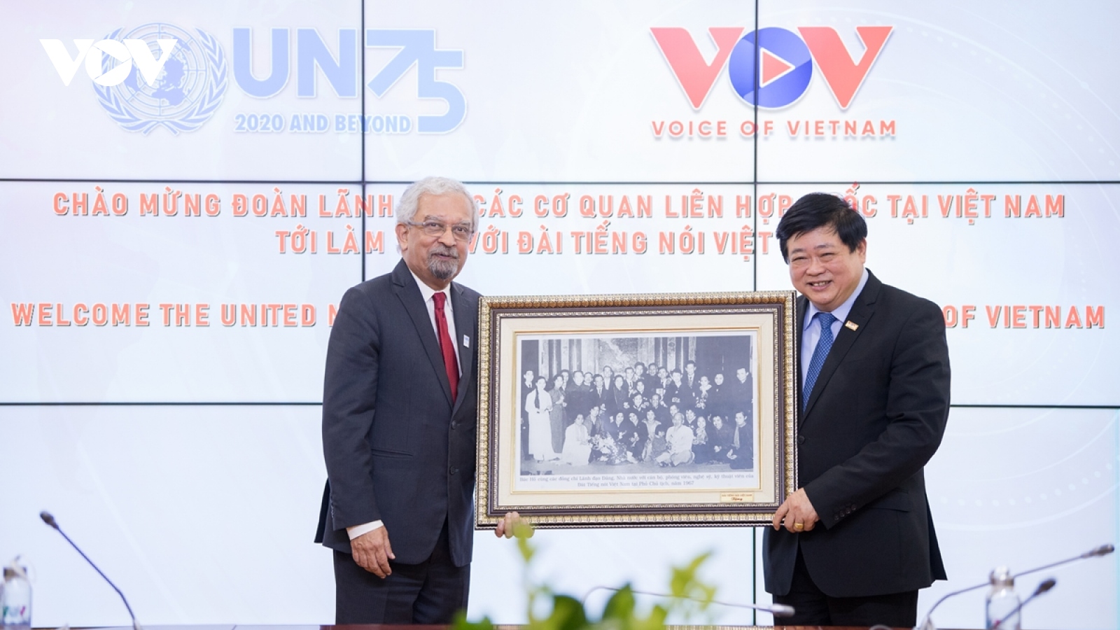 VOV bàn cơ hội hợp tác với các cơ quan Liên Hợp Quốc tại Việt Nam