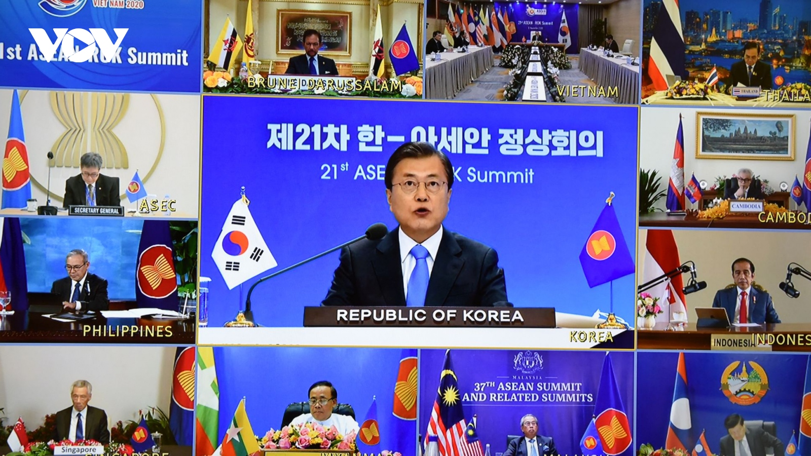 Hàn Quốc muốn cùng ASEAN hưởng thịnh vượng hậu Covid-19