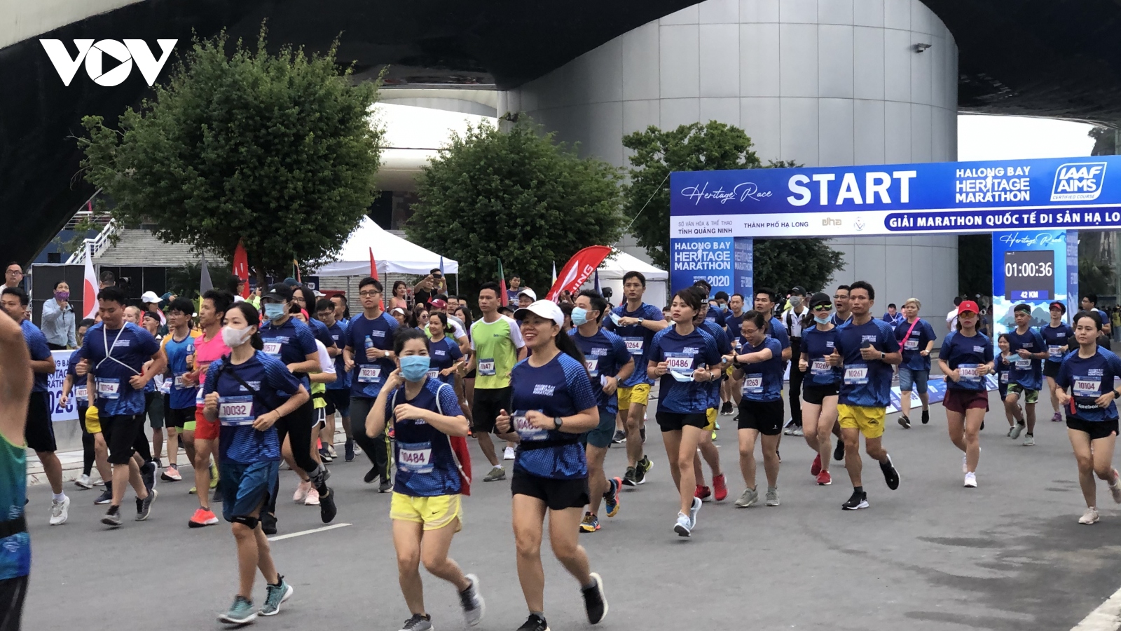Giải marathon Quốc tế Di sản Hạ Long 2020 thành công tốt đẹp