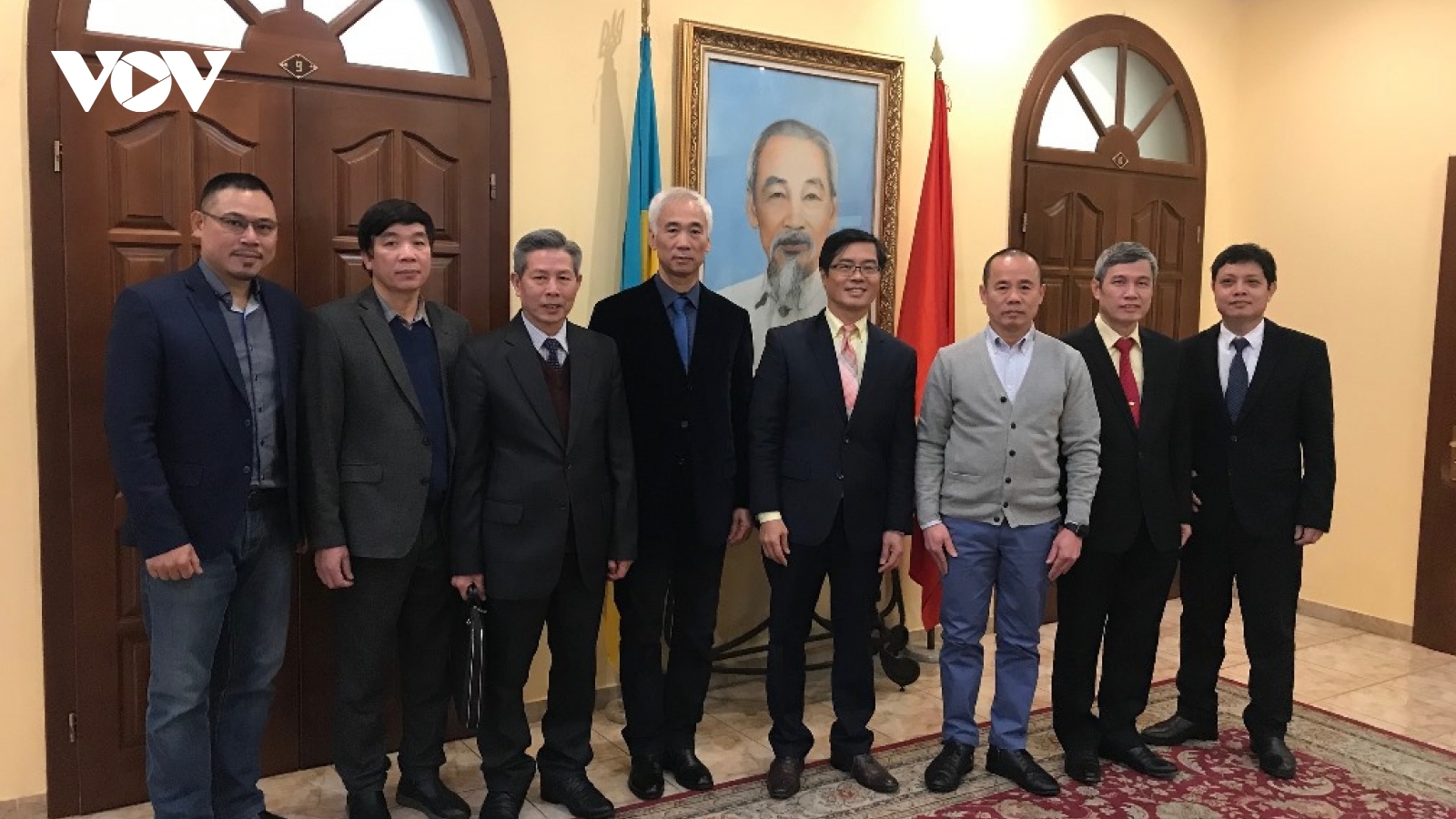 Gặp mặt đại diện hội, đoàn thể cộng đồng người Việt Nam tại Ucraina