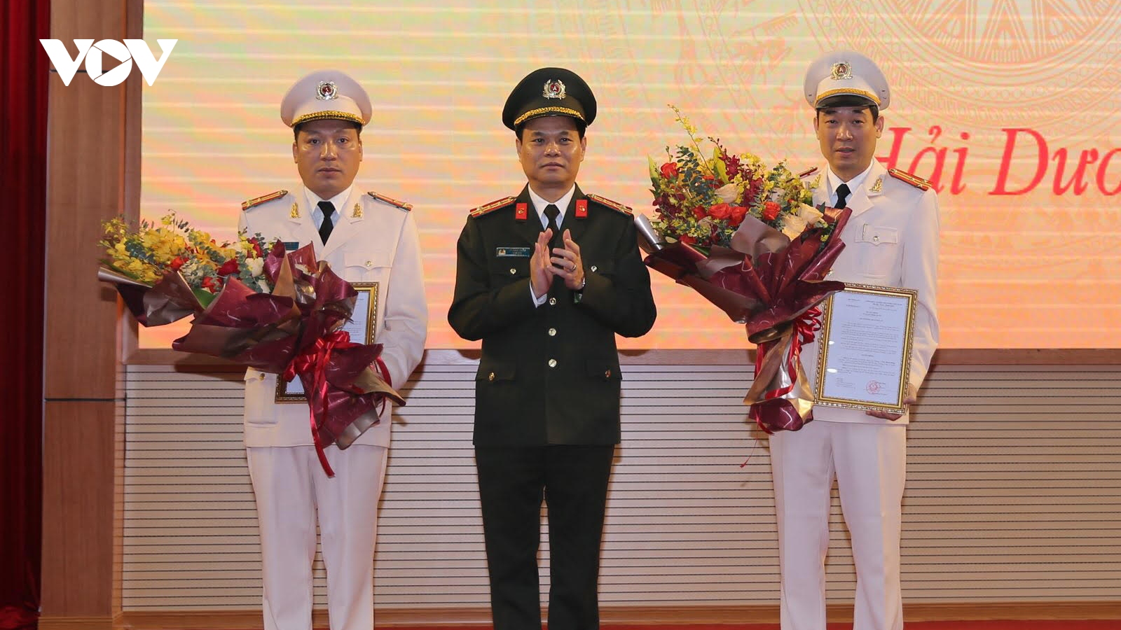 Hải Dương có 2 tân Phó Giám đốc Công an tỉnh