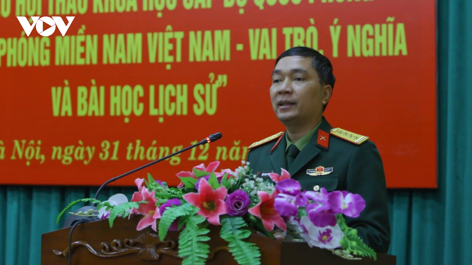 Hội thảo kỷ niệm 60 năm ngày thành lập Quân giải phóng miền Nam Việt Nam