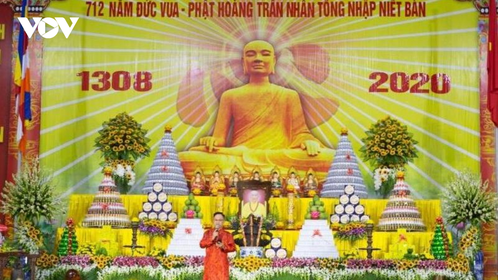 Đại lễ tưởng niệm 712 năm Đức Vua Phật hoàng Trần Nhân Tông nhập niết bàn
