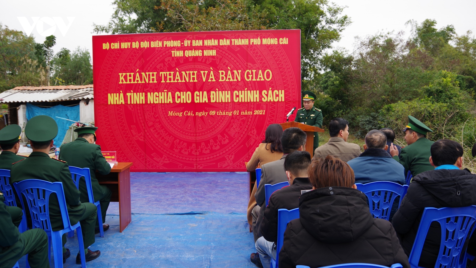 Bộ đội biên phòng Quảng Ninh tặng nhà tình nghĩa cho gia đình chính sách