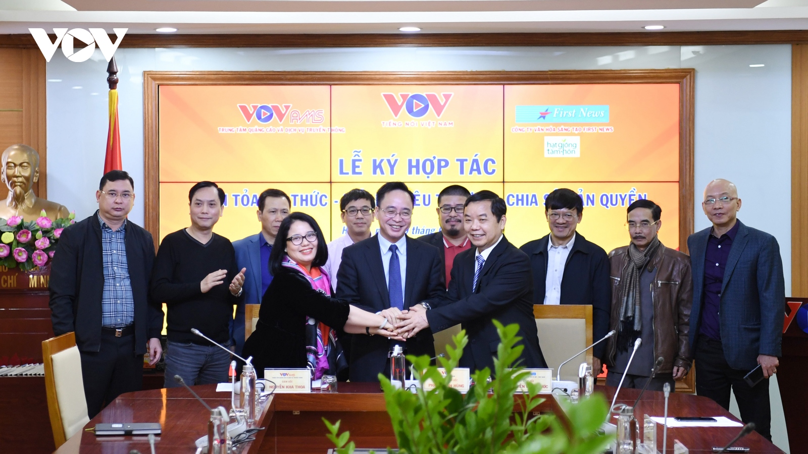 VOV và First News - Trí Việt hợp tác chia sẻ bản quyền, lan toả tri thức