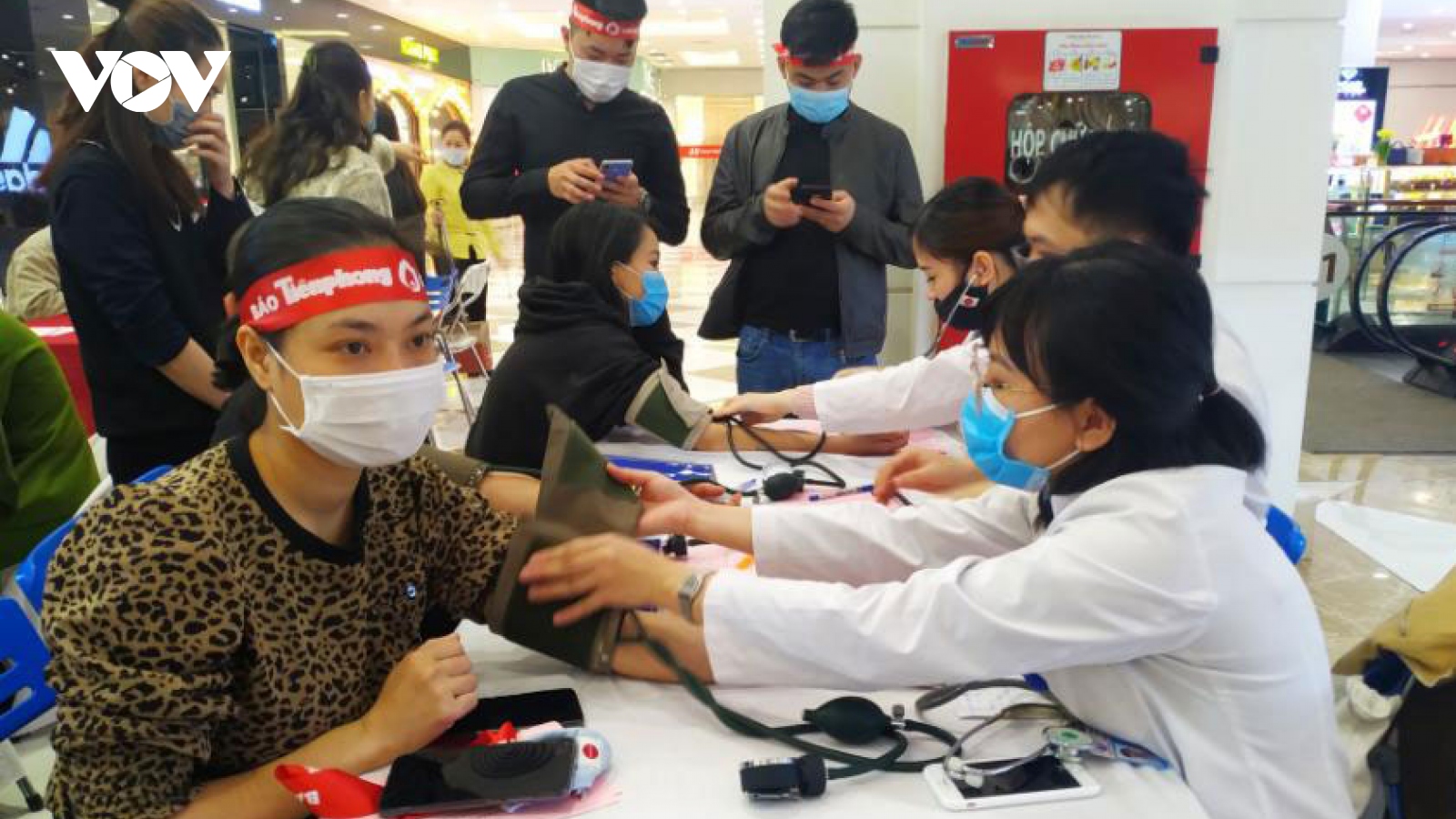 Ngày "Chủ nhật đỏ Quảng Ninh" thu về gần 500 đơn vị máu