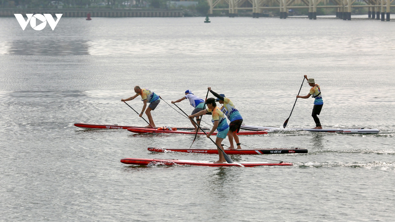 Ấn tượng với Da Nang SUP Race 2021 trên sông Hàn