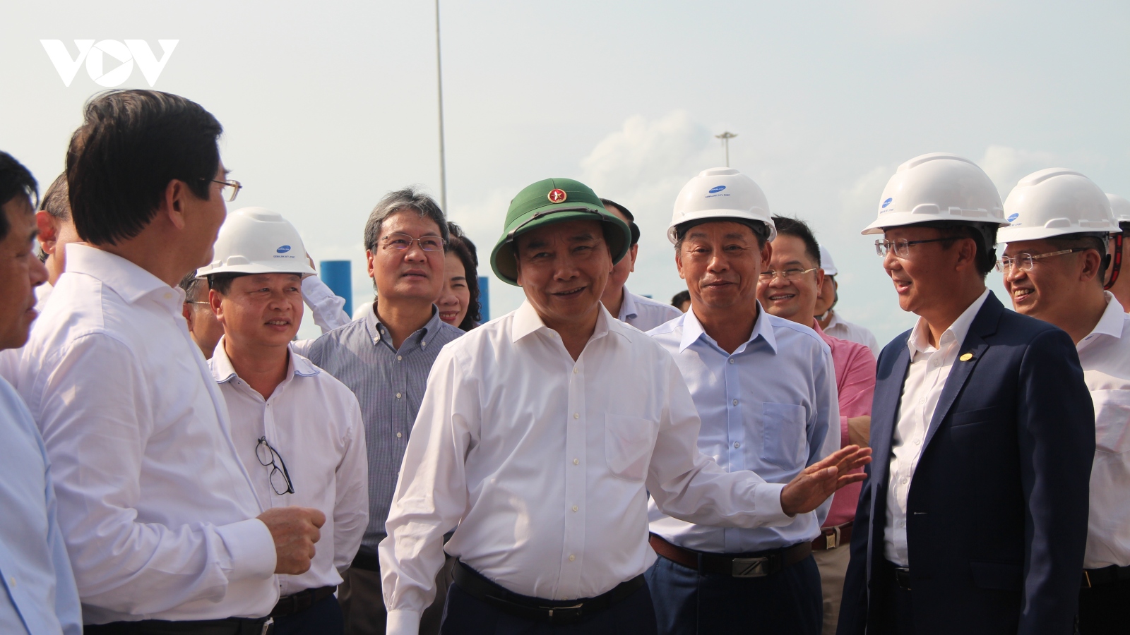 Thủ tướng Nguyễn Xuân Phúc thị sát cụm cảng Cái Mép-Thị Vải