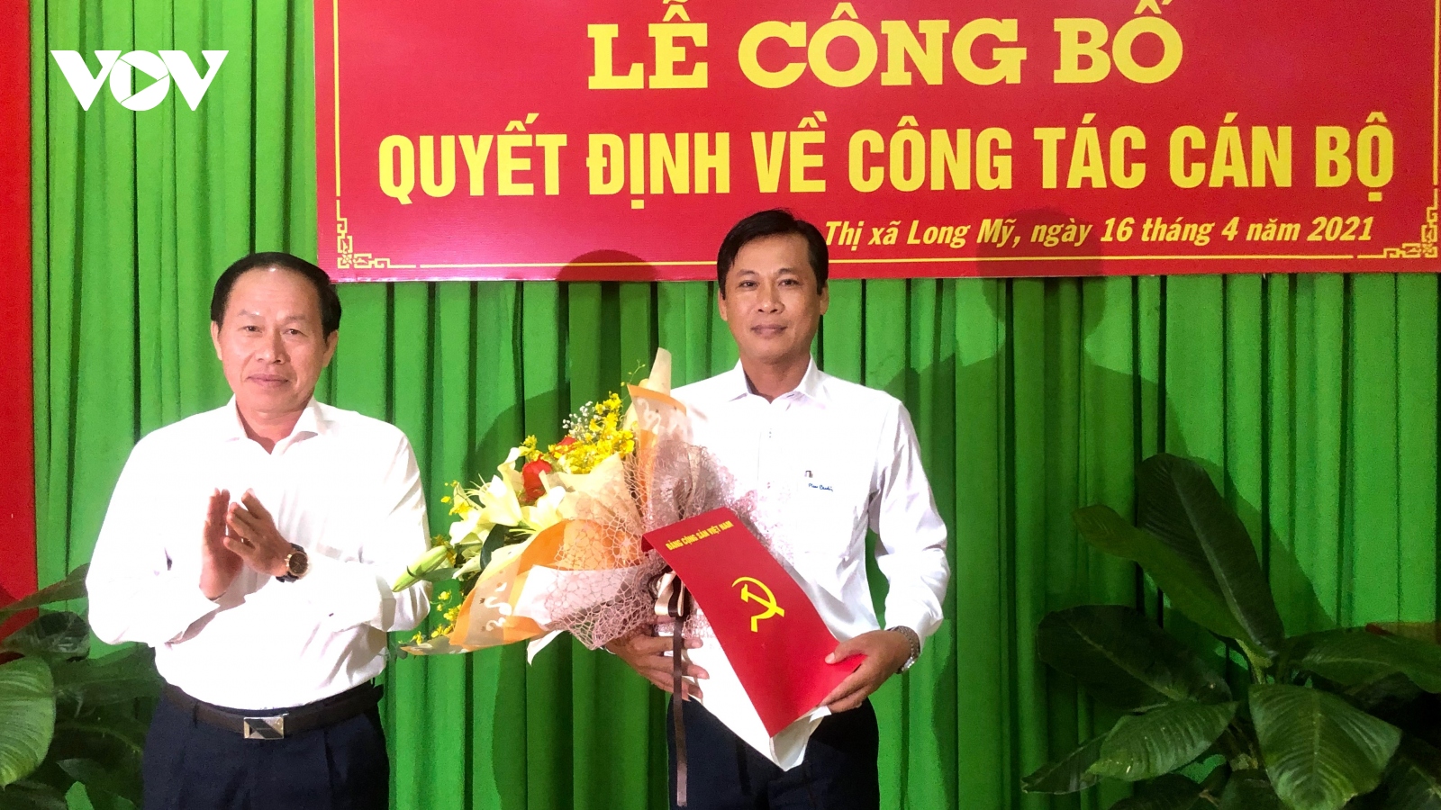  Ông Võ Văn Trung giữ chức Bí thư Thị ủy Long Mỹ, tỉnh Hậu Giang