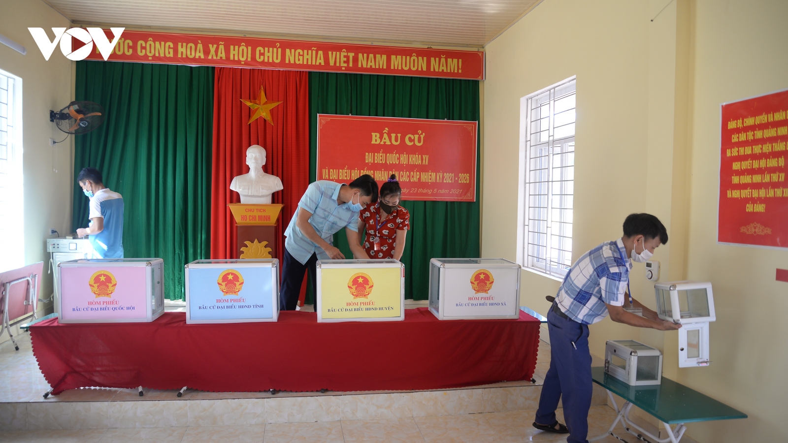 Huyện đảo Cô Tô sẵn sàng cho ngày bầu cử an toàn, thành công