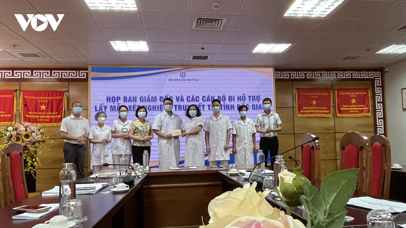 Yên Bái cử đoàn công tác thứ 2 hỗ trợ Bắc Giang điều trị bệnh nhân Covid-19