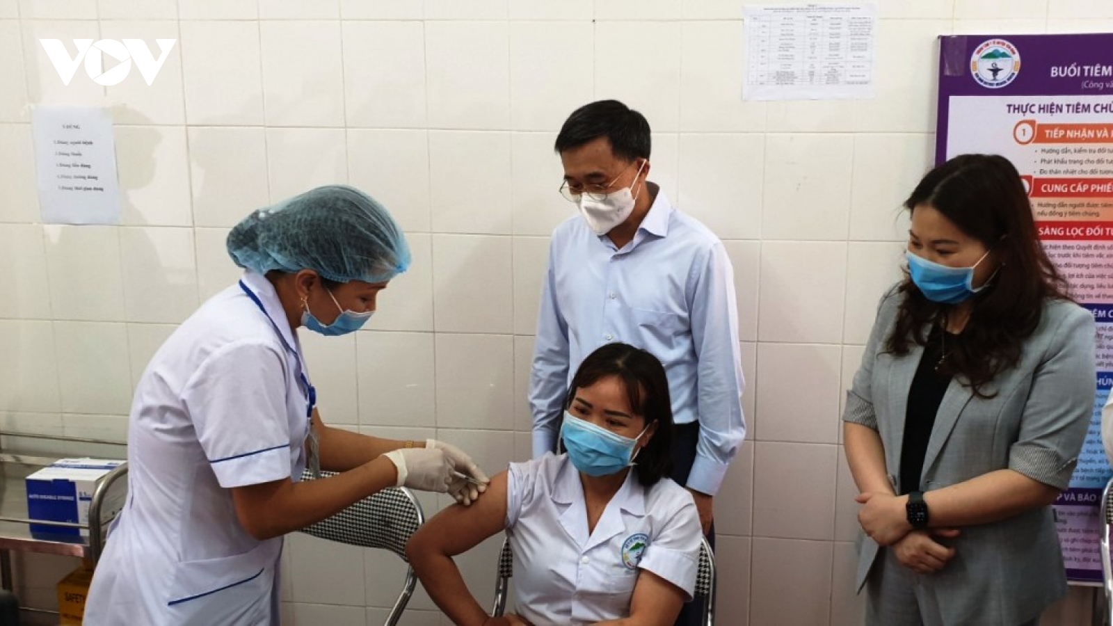 Yên Bái đã tiêm vaccine phòng Covid-19 cho trên 35.000 người
