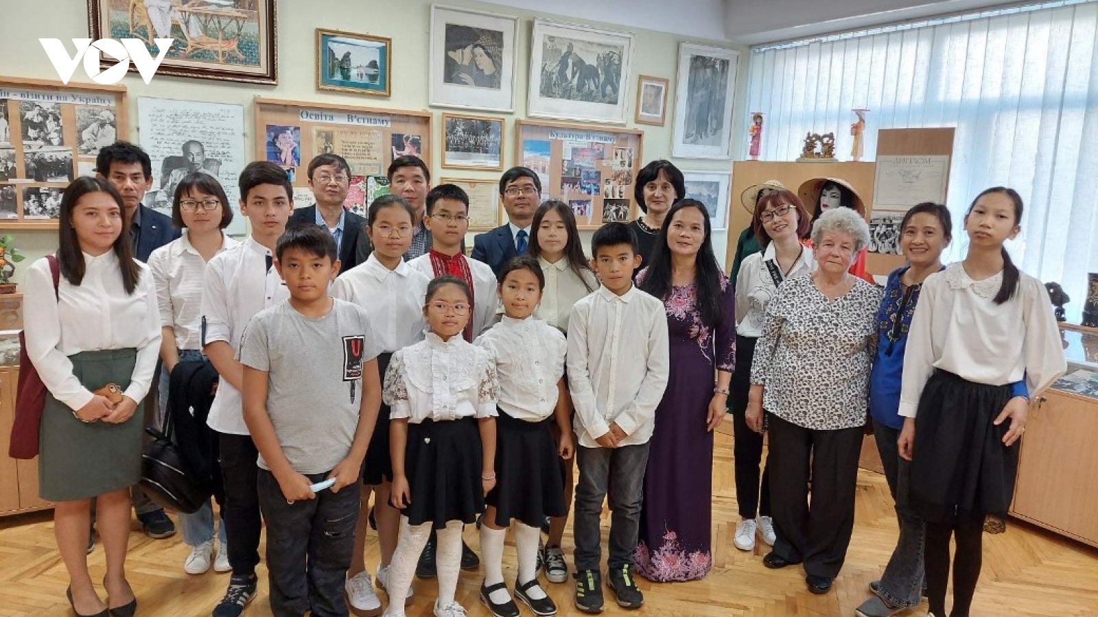 Khai giảng lớp tiếng Việt tại Ukraine