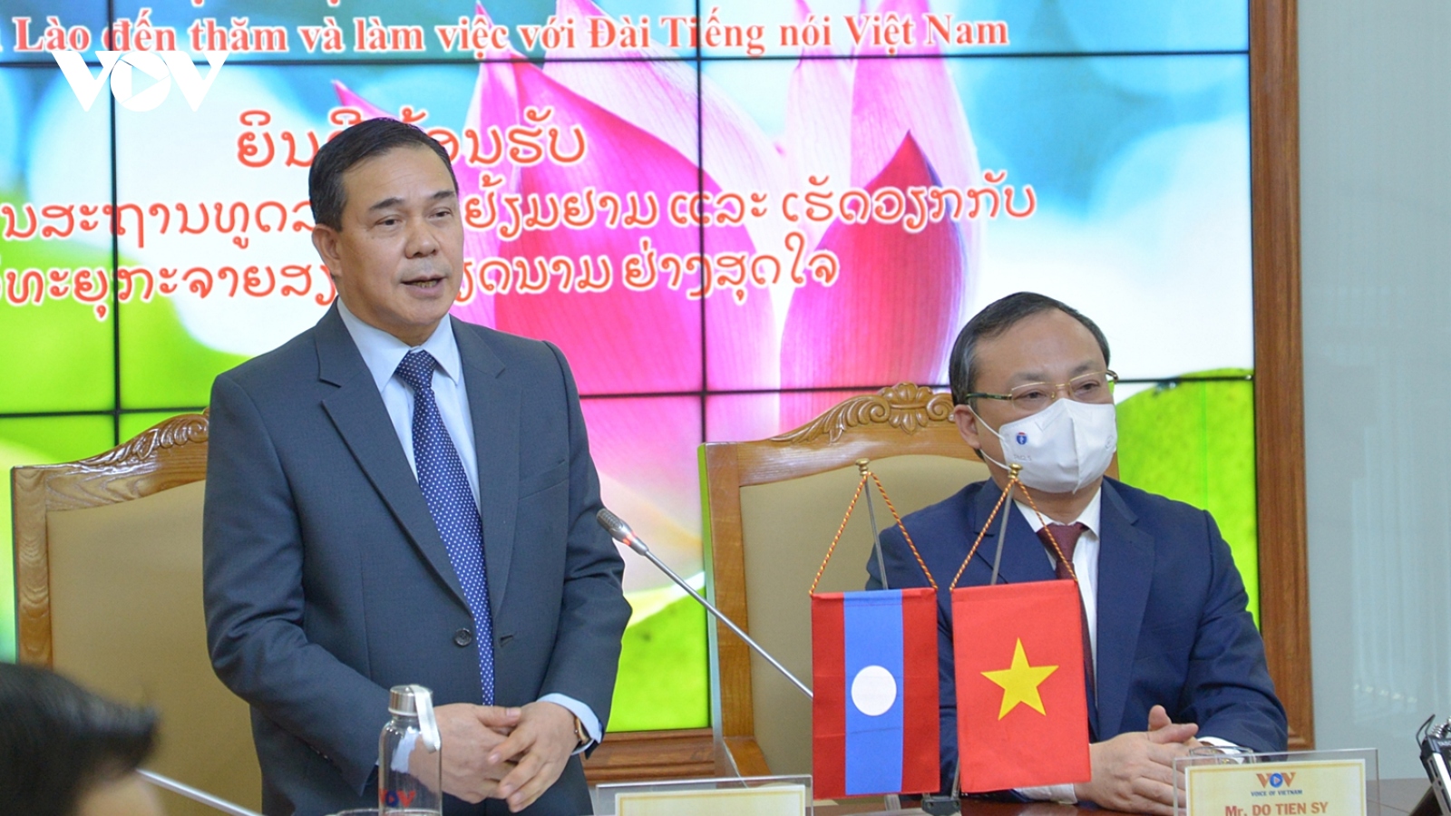 Đại sứ Lào tại Việt Nam đánh giá cao đóng góp của VOV cho quan hệ Việt-Lào