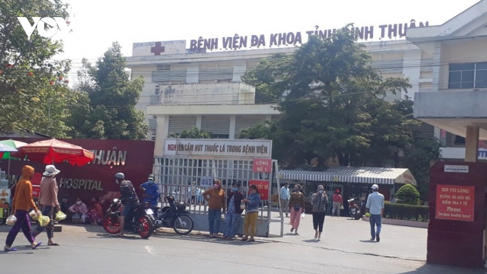 Phong tỏa một khoa ở Bệnh viện Đa khoa Bình Thuận để phòng dịch