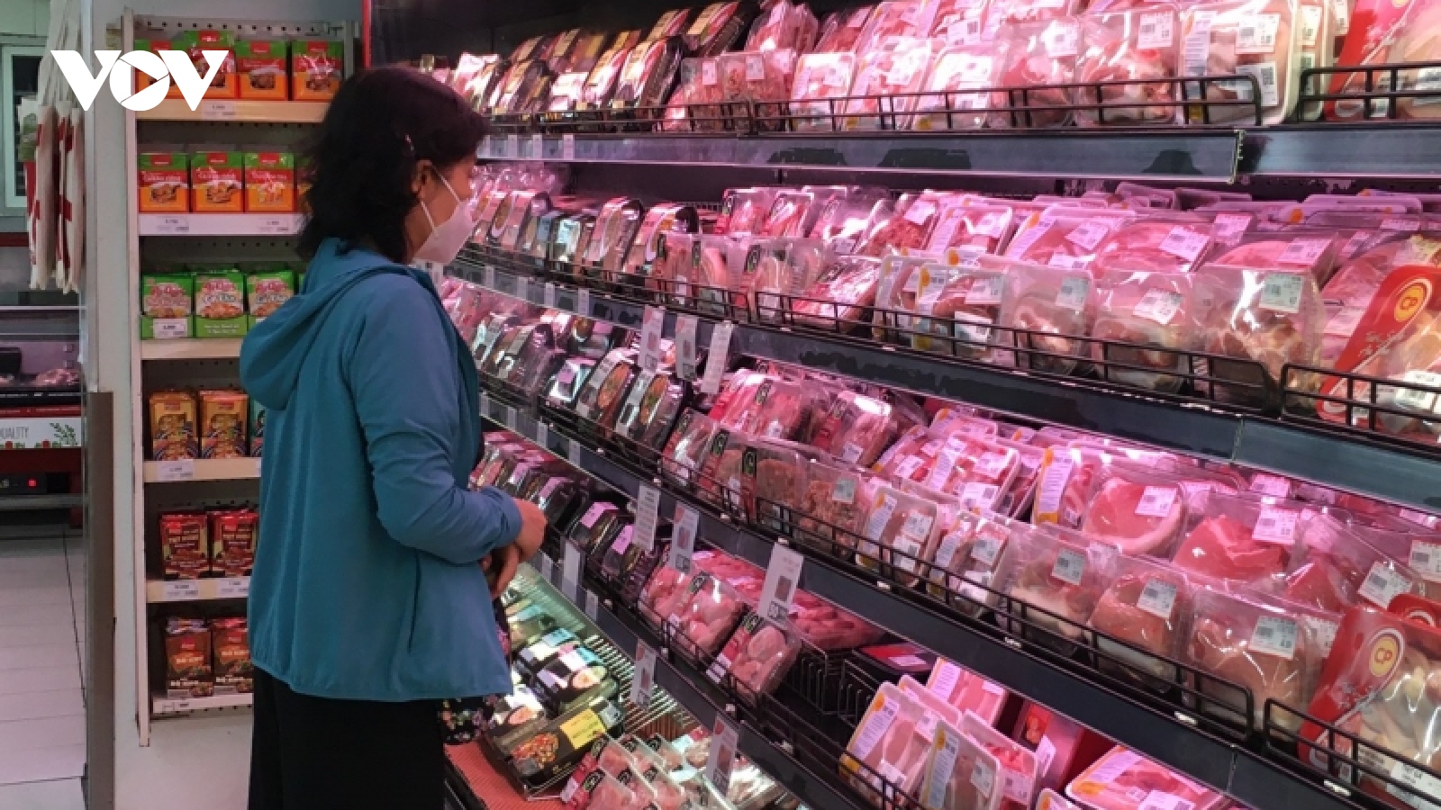 Giá lợn hơi giảm xuống “đáy” nhưng giá thịt lợn vẫn cao
