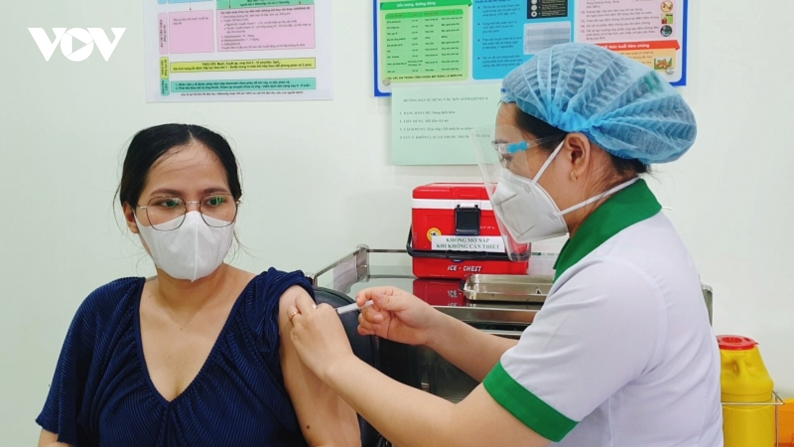 Cần Thơ tiêm ngừa vaccine COVID-19 cho phụ nữ có thai và cho con bú