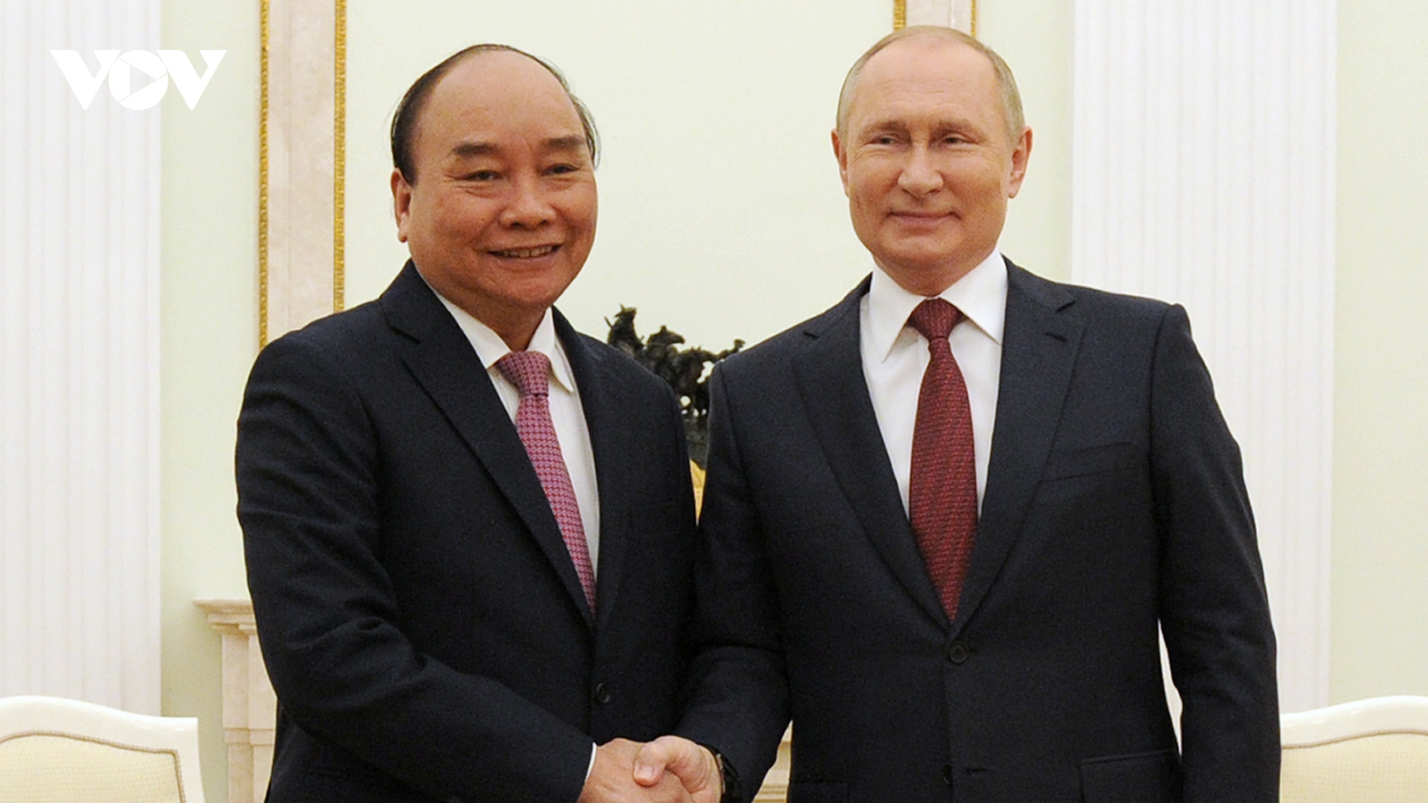 Chủ tịch nước Nguyễn Xuân Phúc hội đàm Tổng thống Nga Putin